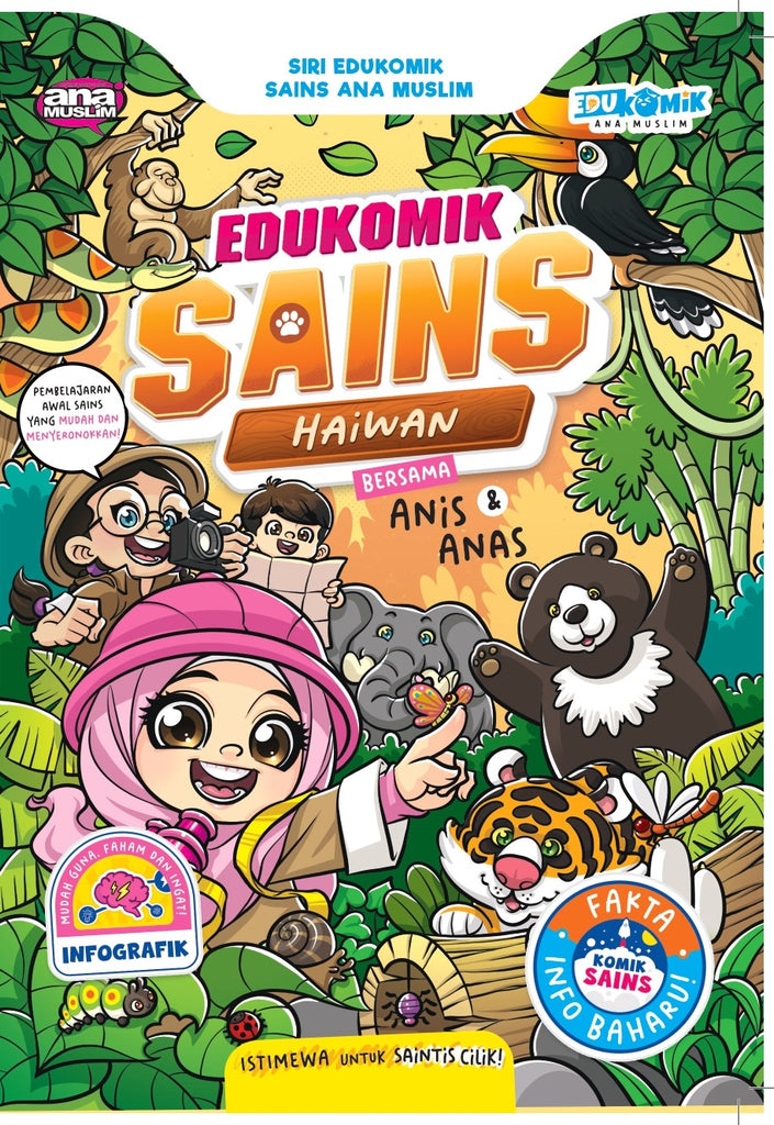 Edukomik Sains Haiwan Bersama Anis & Anas