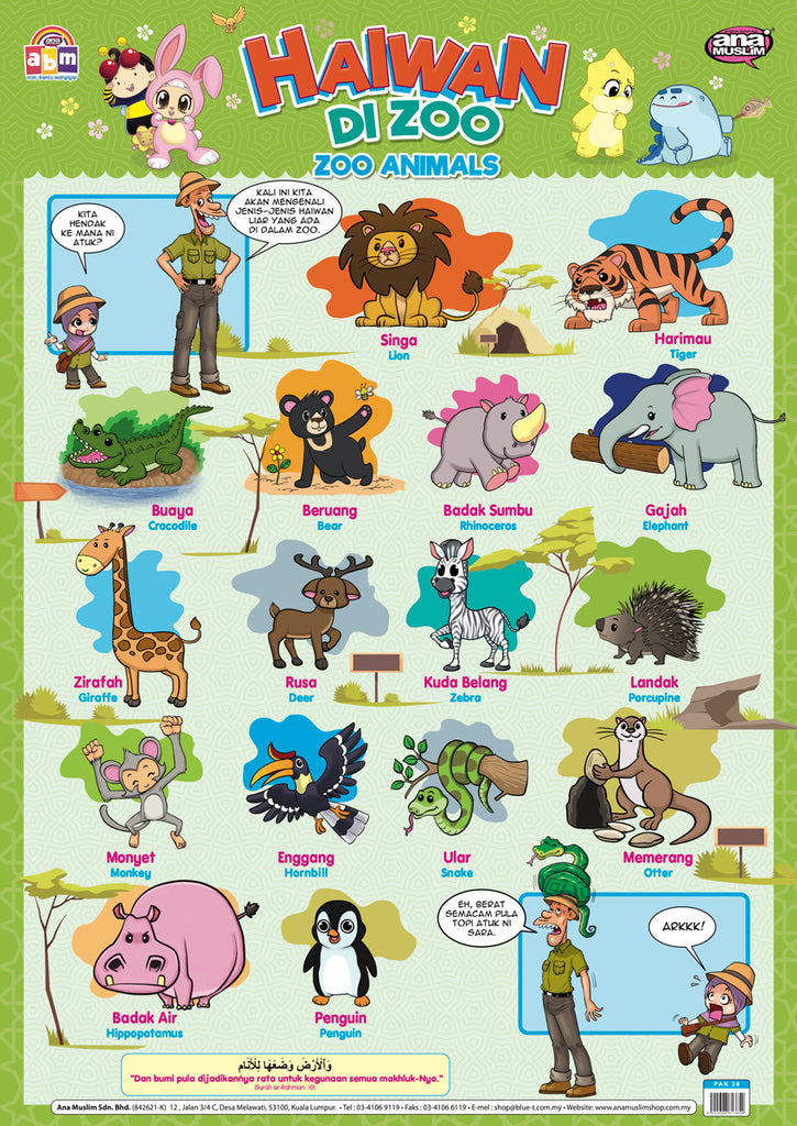 POSTER HAIWAN DI ZOO