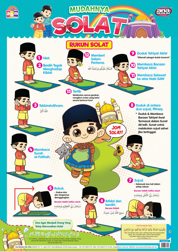 POSTER MUDAHNYA SOLAT (LELAKI)