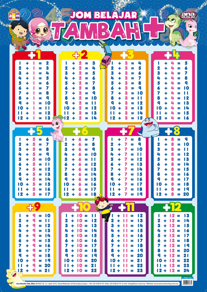 POSTER JOM BELAJAR TAMBAH