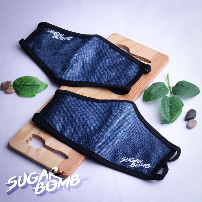 FACE MASK SUGARBOMB - Blue