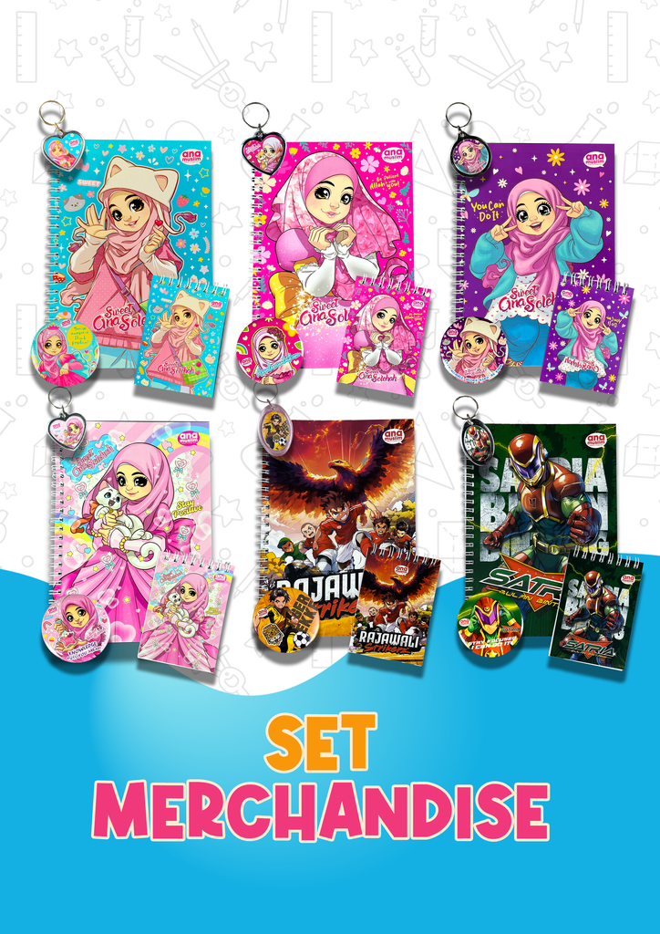 SET MERCHANDISE BARU 2026 II ANA MUSLIM