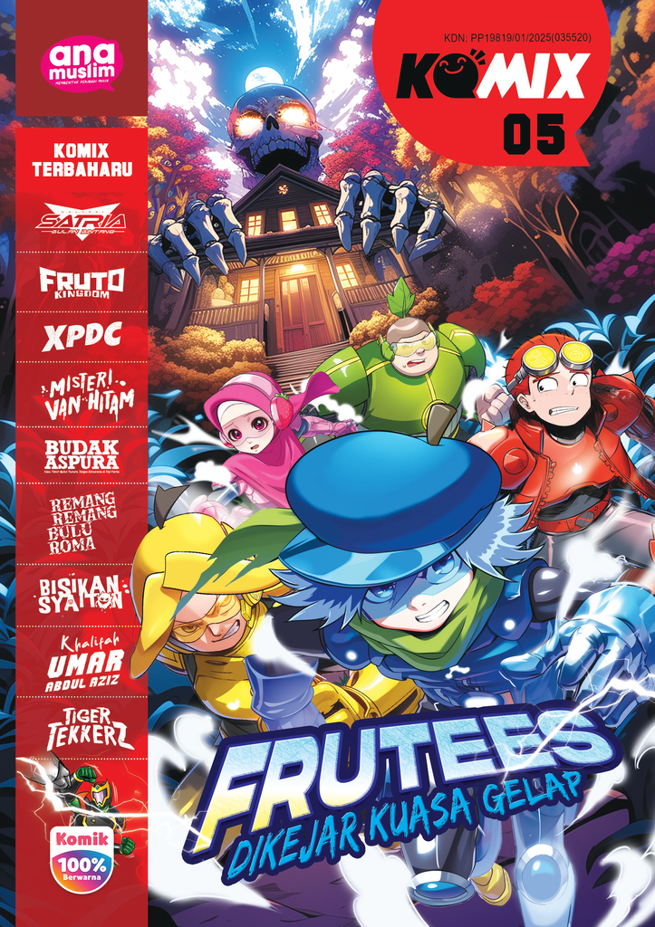 KOMIX 05 | Ana Muslim | Novel Grafik | Kanak-kanak 10-14 Tahun