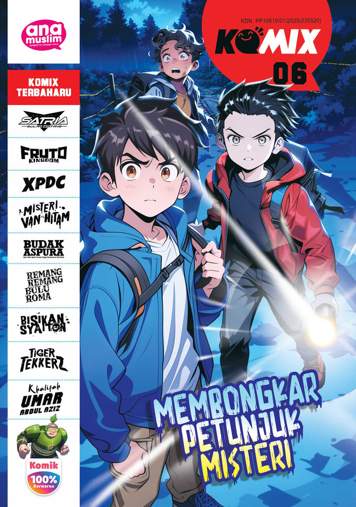 KOMIX 06 | Ana Muslim | Novel Grafik | Kanak-kanak 10-14 Tahun