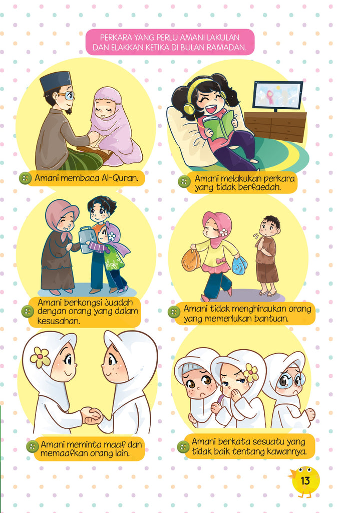 KOMIK RAMADAN AMANI & KAWAN-KAWAN EDISI KEMAS KINI – AMNIAGA