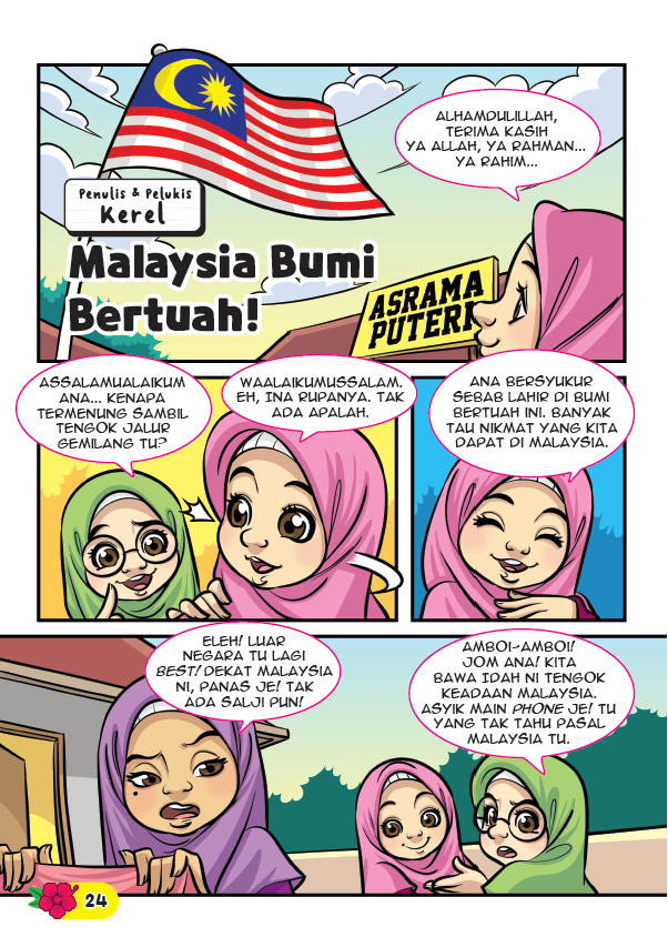 Edukomik Malaysia Tanah Tumpahnya Darahku Amniaga