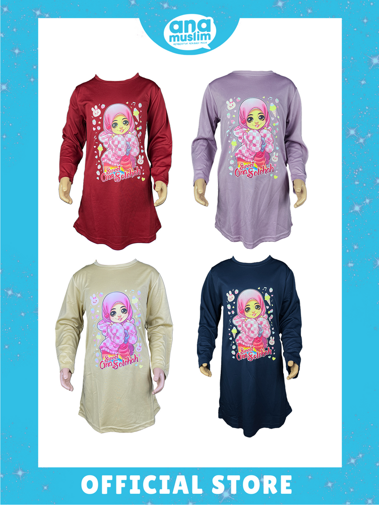 BUSANA ANA MUSLIM SWEET ANA SOLEHAH KOD 288