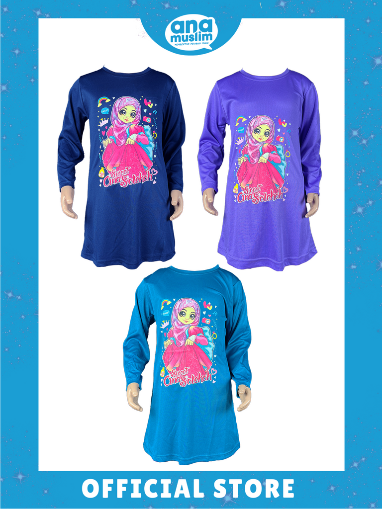 BUSANA ANA MUSLIM SWEET ANA SOLEHAH KOD 279