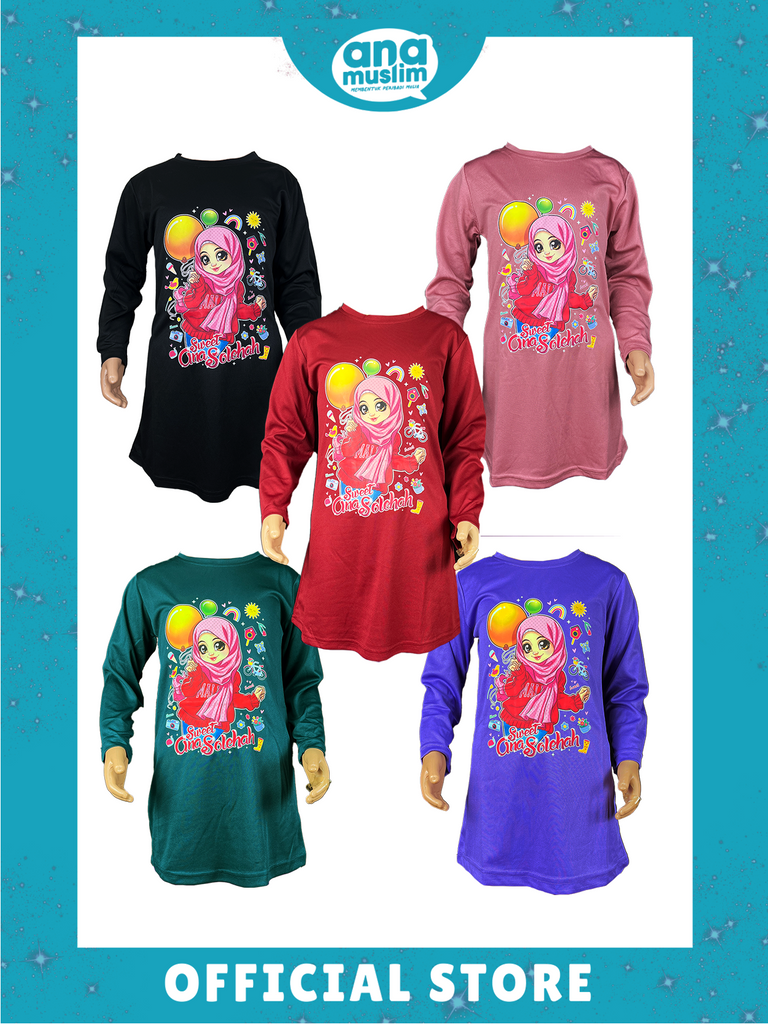 BUSANA ANA MUSLIM SWEET ANA SOLEHAH KOD 278