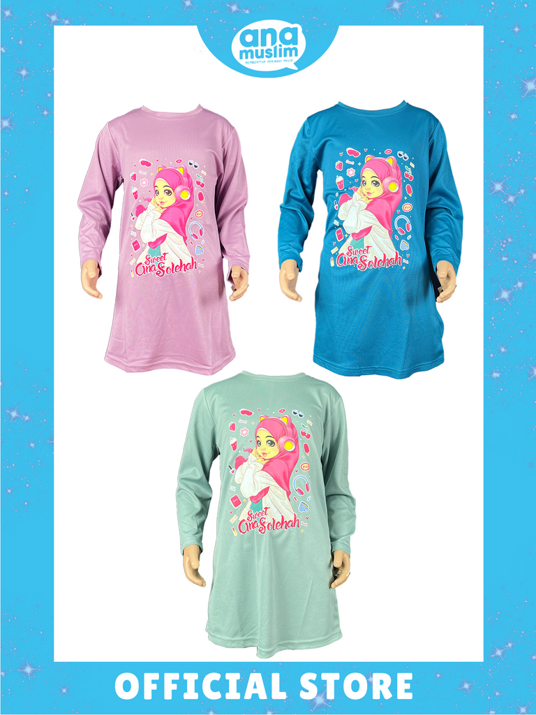 BUSANA ANA MUSLIM SWEET ANA SOLEHAH KOD 282