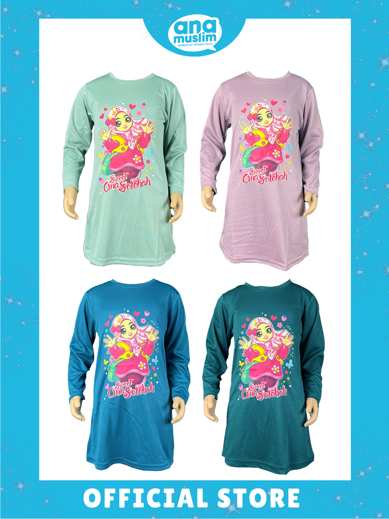 BUSANA ANA MUSLIM SWEET ANA SOLEHAH KOD 280
