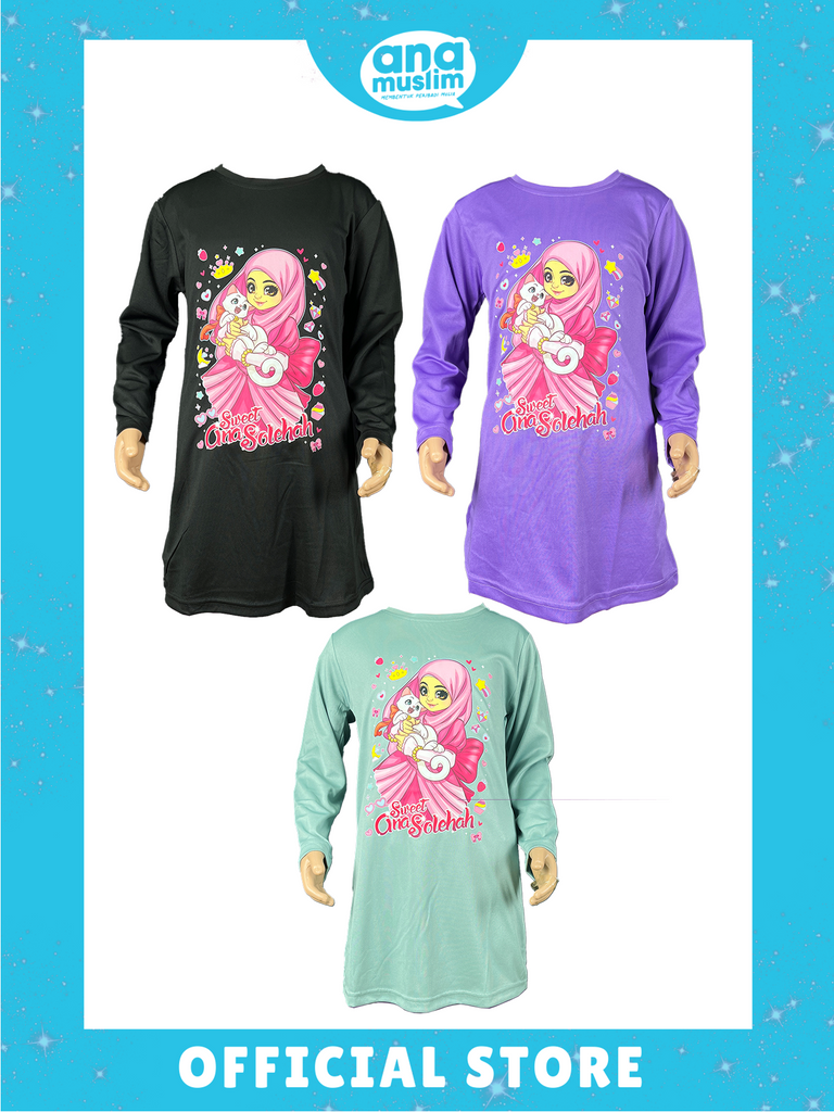 BUSANA ANA MUSLIM SWEET ANA SOLEHAH KOD 274