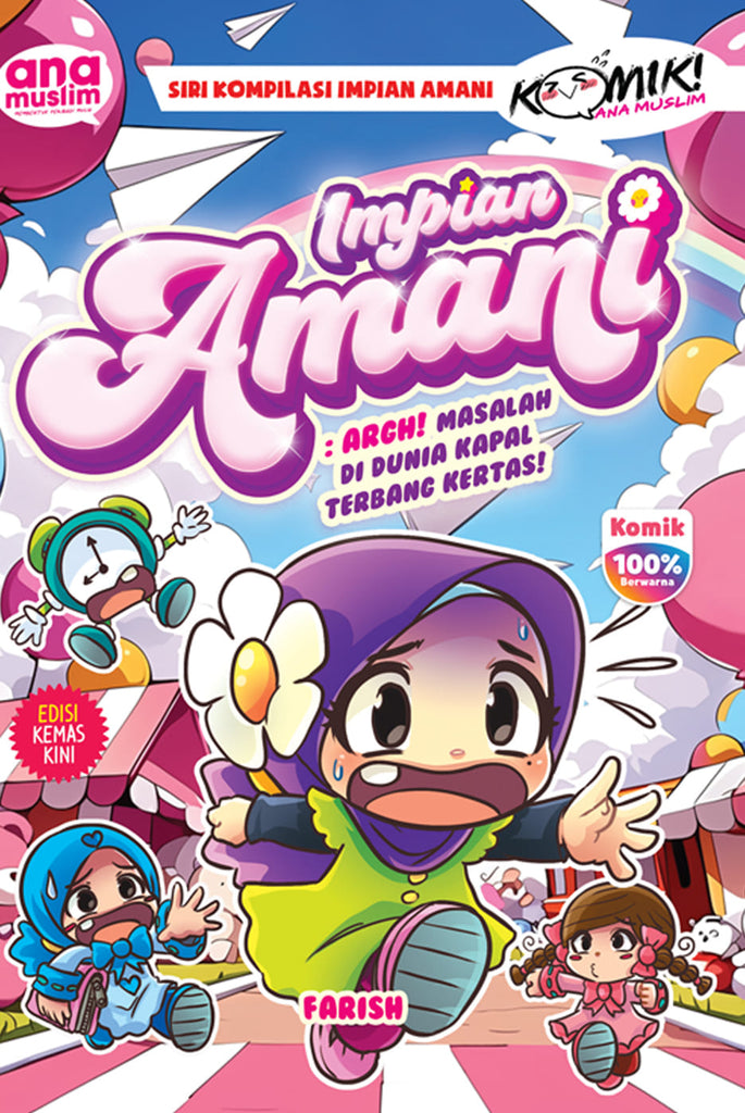 KOMIK IMPIAN AMANI - MASALAH DI DUNIA KAPAL TERBANG KERTAS