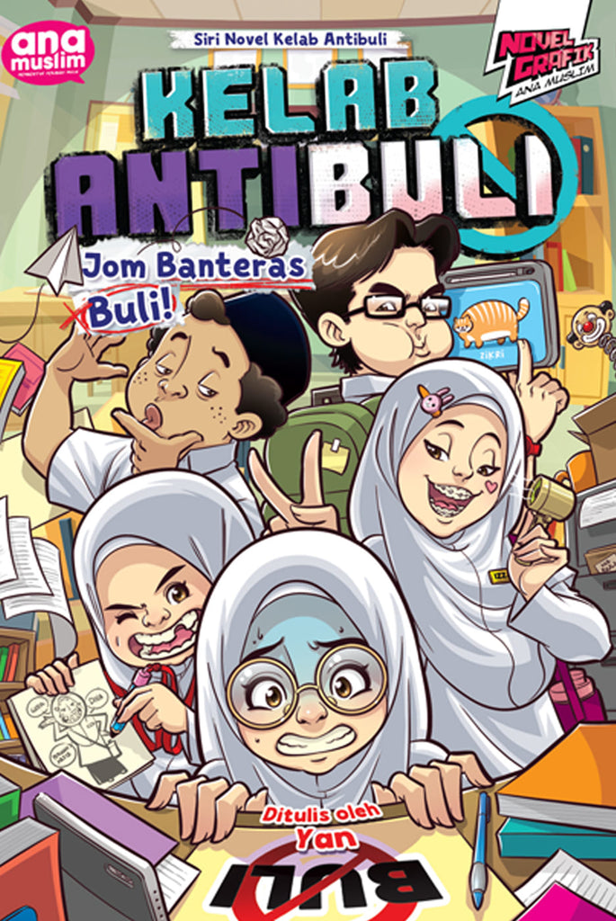 NOVEL GRAFIK KELAB ANTIBULI
