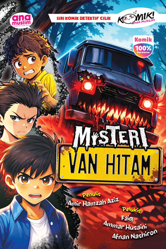 SIRI KOMIK DETEKTIF CILIK - MISTERI VAN HITAM (Kemaskini 2026)