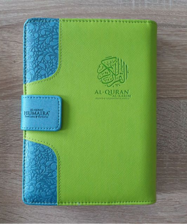 ~Green~ Al-Quran Al-Karim Tajwid Dan Terjemahan Diary Tagging (Magnet A5) - (TBTP1048) | Telaga Biru